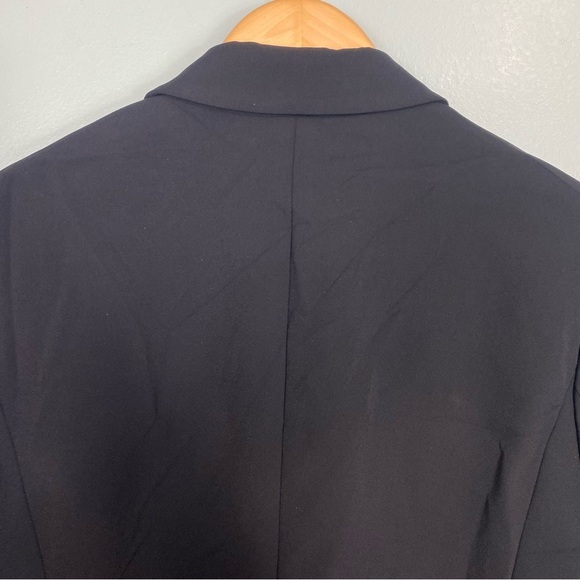 Veronica Beard Black Iconic Scuba Jacket Dickey Sz 14 - Picture 7 of 8